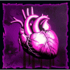 fang and fortune heart icon symbol