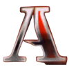 fang and fortune letter a symbol