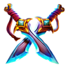 fatequest hero shifter swords symbol