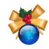 father christmas ornament symbol