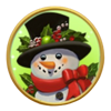 father christmas snowman symbol