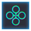 feel the beat 4 circles pattern symbol