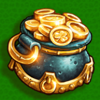 fergus o funs shamrock riches pot of gold symbol