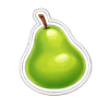 fiery fruits frenzy pear symbol