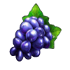 fiery sevens hot 20 grapes symbol