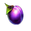 fiery sevens hot 5 plum symbol