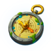 fins of fortune compass symbol