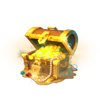 fins of fortune treasure chest symbol