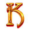 fire blaze orange wizard k symbol