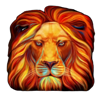 fire blaze orange wizard lion symbol