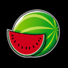 fire n hot watermelon symbol