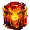 fire stampede 2 bison symbol