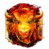 fire stampede ultimate ridin the respin bull symbol