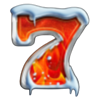 firedream xmas hold and win red seven symbol