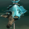 fishin impossible blue fish symbol