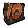 fist of destruction 10 symbol