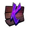 fist of destruction k symbol