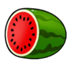 flaming bells hold and win cut watermelon symbol