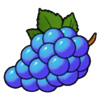 flaming bells hold and win purple grapes symbol