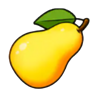 flaming bells hold and win yellow pear symbol