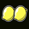 flaming fruit lemon symbol