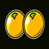 flaming fruit orange symbol
