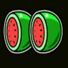 flaming fruit watermelon symbol