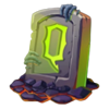 flaming hot devil q symbol