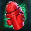 flaming reels hydrant symbol