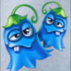 flowers powerpoints plantblue symbol