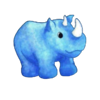 fluffy favourites 10 rhino symbol