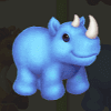 fluffy favourites mix n win rhino symbol