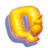 fluffy fishin letter q symbol