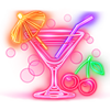 fly out cocktail symbol
