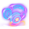 fly out headset symbol