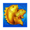 flying cai shen fish symbol