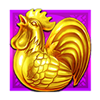 flying cai shen rooster symbol