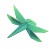 folds of fortune dagonfly symbol
