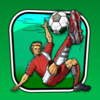 football fever kicking symbol