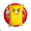 football yellow card symbol