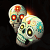 fortuna de los muertos skulls symbol
