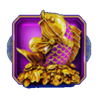 fortune coin fever spins pink symbol