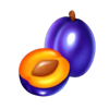 fortune crown 25 plums symbol