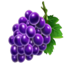 fortune crown gold gift grapes symbol