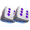 fortune dice 6 symbol