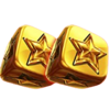 fortune dice star symbol