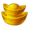 fortune don tiger gold ingots symbol