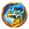 fortune dragon joy charm symbol
