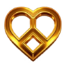 fortune dragon joy hearts symbol
