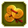 fortune dragon queen exotic wilds coins symbol